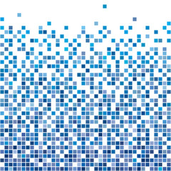 vector illustration of abstract blue geometric background