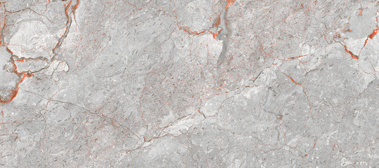 Rustic Marble Texture Background With Cement Effect In Grey Colored Design, Natural Marble Figure With Brown Veins Sand Texture, It Can Be Used For Interior-Exterior Home Decoration and Ceramic Tile.