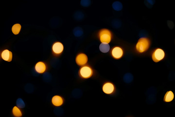 Obraz premium Abstract Bokeh blurred color background with bokeh lights can use background.