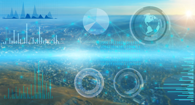 the collection of world data and its processing by artificial intelligence and the distribution of the Internet of things for successful business