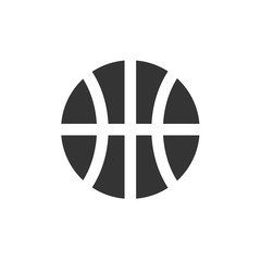 basketball icon vector illustration for website and design icon