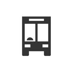 bus road transport icon vector illustration for website and design icon