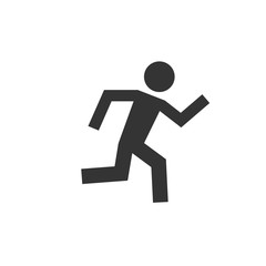 running icon vector illustration for website and design icon