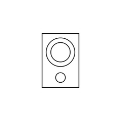 music speakers icon vector illustration for website and design icon