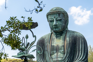 Obraz premium Estatua de Buddha en Kamakura, Japón