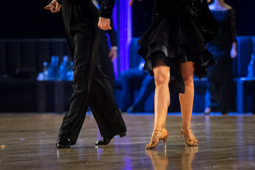 couple dancing latin dance