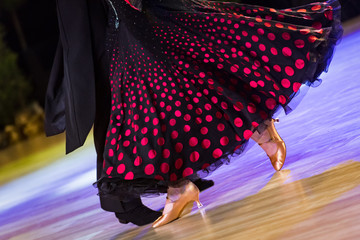 couple dancing standard dance