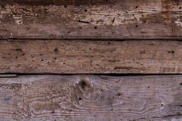 Old wooden planks with defects texture background
