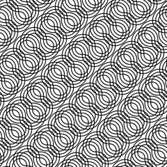 Design seamless monochrome zigzag pattern