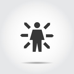 Business People Icon Work  Team Vector