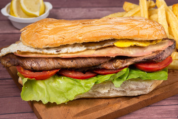 sandwich de carne