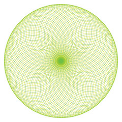 green circle pattern