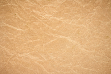 texture of brown crumpled paper