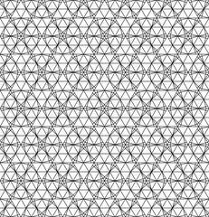 Seamless pattern based on Japanese ornament Kumiko