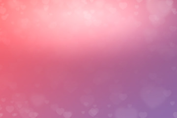 Pink heart abstract background. Valentine's Day. love background.