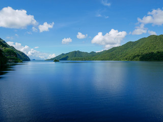 lake in mountains