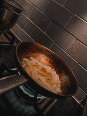 bread in pan