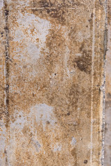 rusty wall. cement or concrete on the construction site. texture or background for the design. copy space