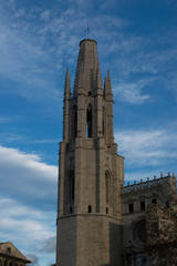 Fototapeta premium Sant Fèlix church in Girona (Spain), 12th-17th century.