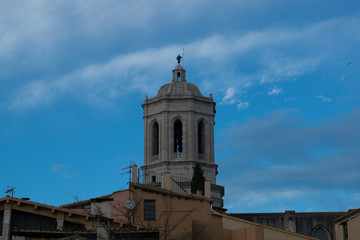 The Cathedral of Santa Maria de Girona is a Roman Catholic church located in Girona, Catalonia, Spain.