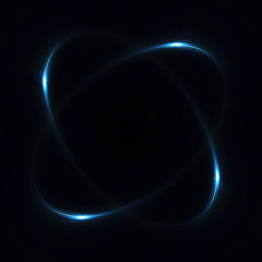 Abstract image of lighting flare