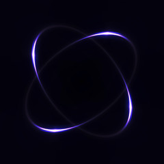 Abstract image of lighting flare