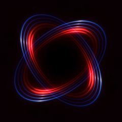 Abstract image of lighting flare