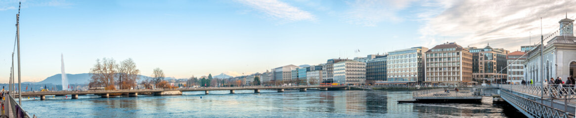 Panorama centre de Genève