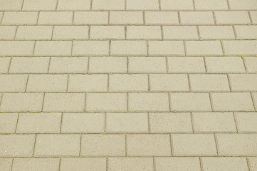 Naklejka premium Road beige pavement texture background