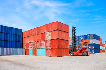  Container logistics terminal.