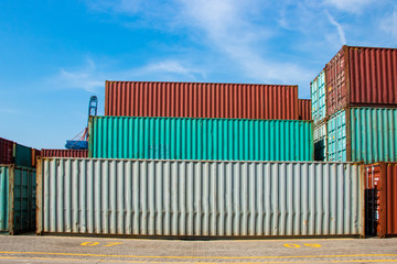  Container logistics terminal.