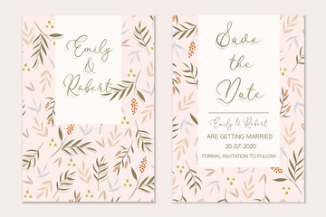 Wedding invitation cards