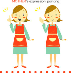 お母さん　案内セット