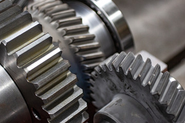 Gears for transmitting rotation at high speeds.