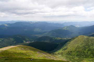Fototapeta premium Hoverla Mountain, Carpathians, Ukraine
