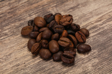 Roasted coffee beans for cooking