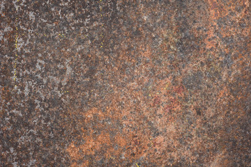 texture of rusty metal