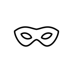 Mask icon trendy design template