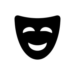 Mask icon trendy design template