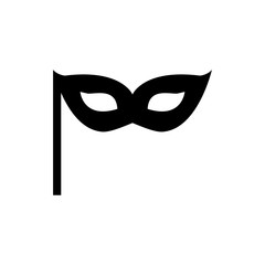 Mask icon trendy design template