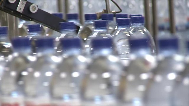 bottled water factory production line 