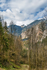 Landscape near Petit-Bornand, France
