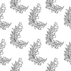 pattern flowers bluebells