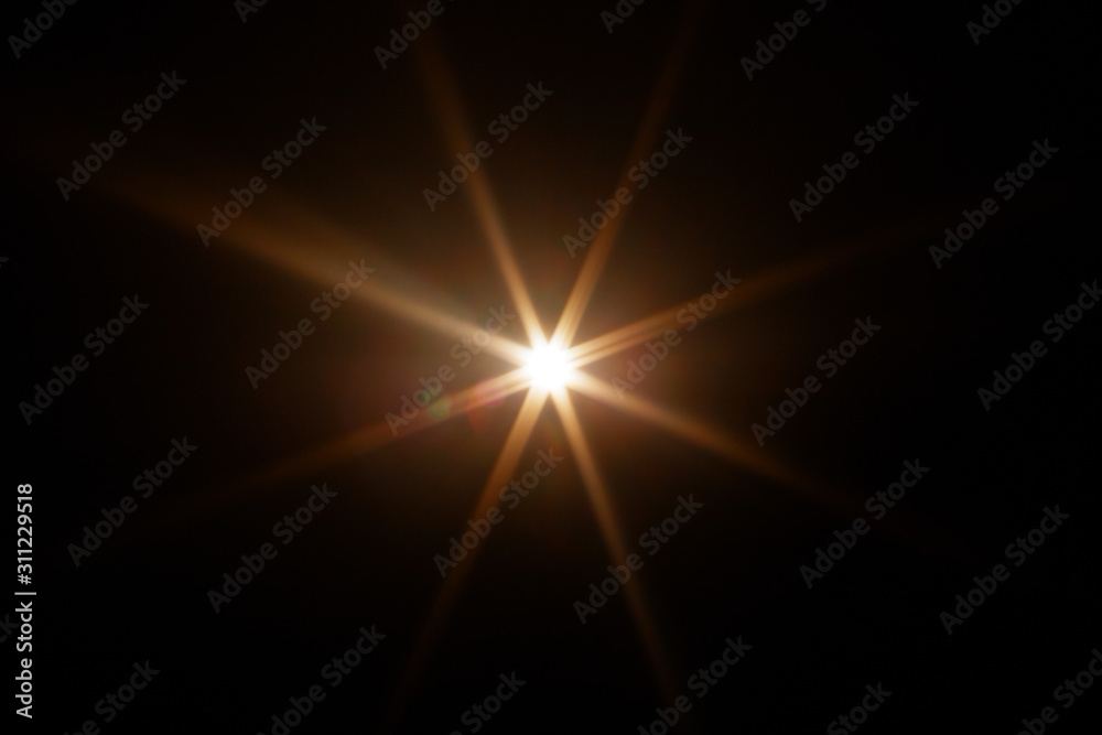 Aufkleber easy to add lens flare effects for overlay designs or screen blending mode to make high-quality imag