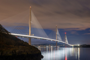 Obraz premium The Forth Road Bridges