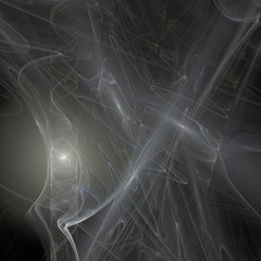 Abstract fractal background with lihgt spots