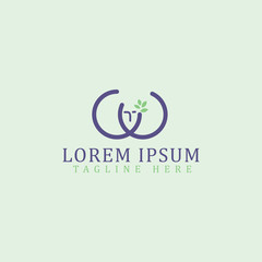 abstract Woman profile beauty illustration vector