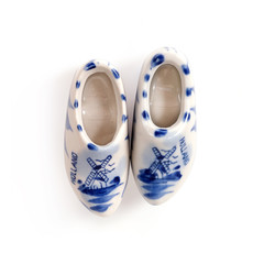 Souvenir (magnet) from Holland (the Netherlands) isolated on white background