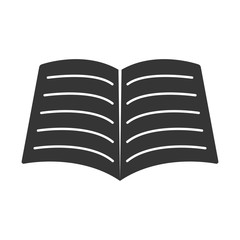 Book icon - vector