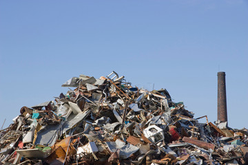 The big heap of scrap metal.